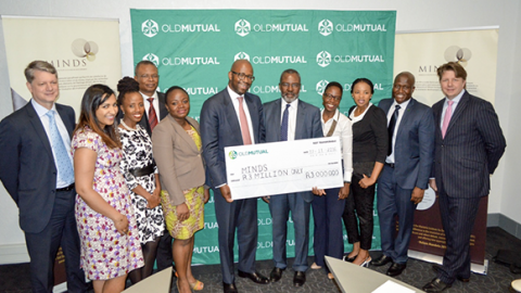 MINDS signs a partnership agreement with Old Mutual for the MINDS Scholarship Programme